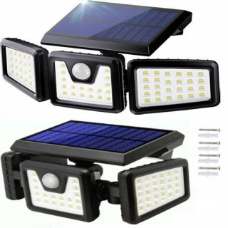Solárna lampa LED SUNARI FLS-03 74*SMD PIR 8W 600l